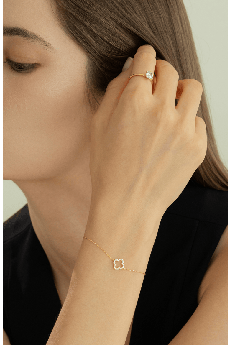18k Gold Plated Sterling Silver Everyday Shine Ring Set Gift Guide, Alternate, color, Silver