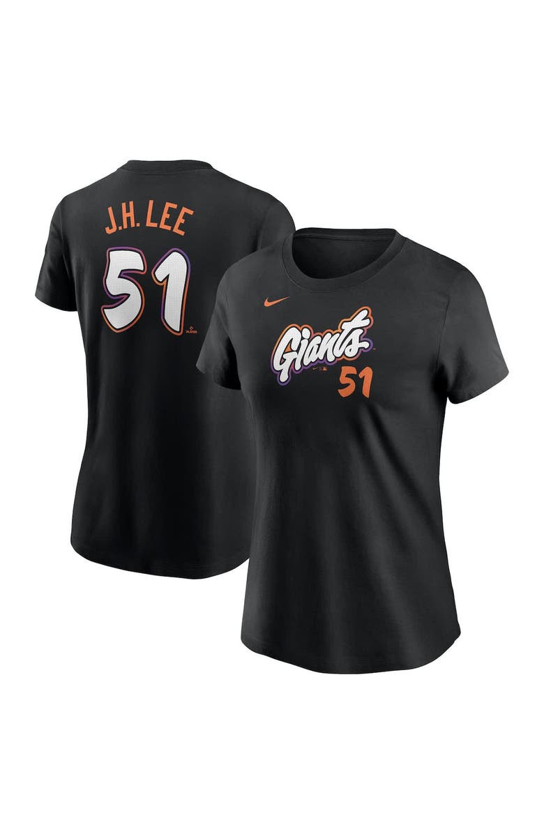 Nike Women's Nike Jung Hoo Lee Anthracite San Francisco Giants 2025 City Connect Fuse Name & Number T-Shirt, Main, color, 