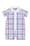 selected Fresh Pink And Blue Plaid