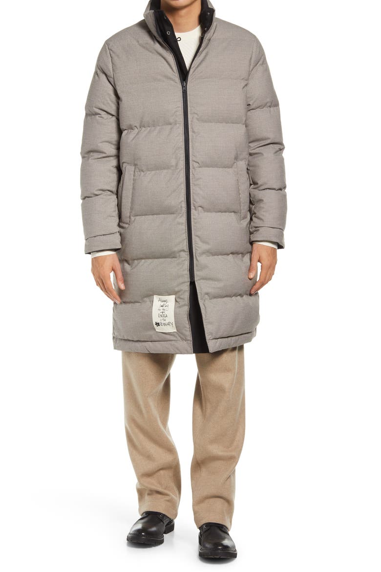 Earlish Reversible Padded Jacket, Alternate, color, BLACK