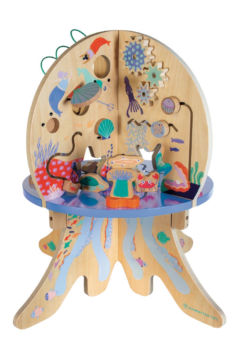 Deep Sea Adventure Wooden Activity Center, Main, color, MULTI