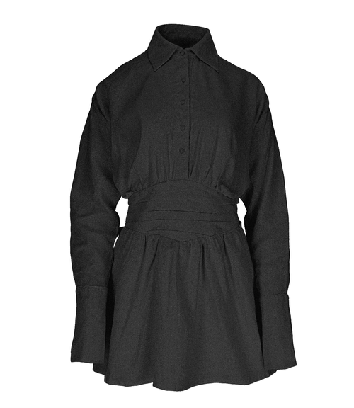 Prime of Lime Rose Dress in Black  product