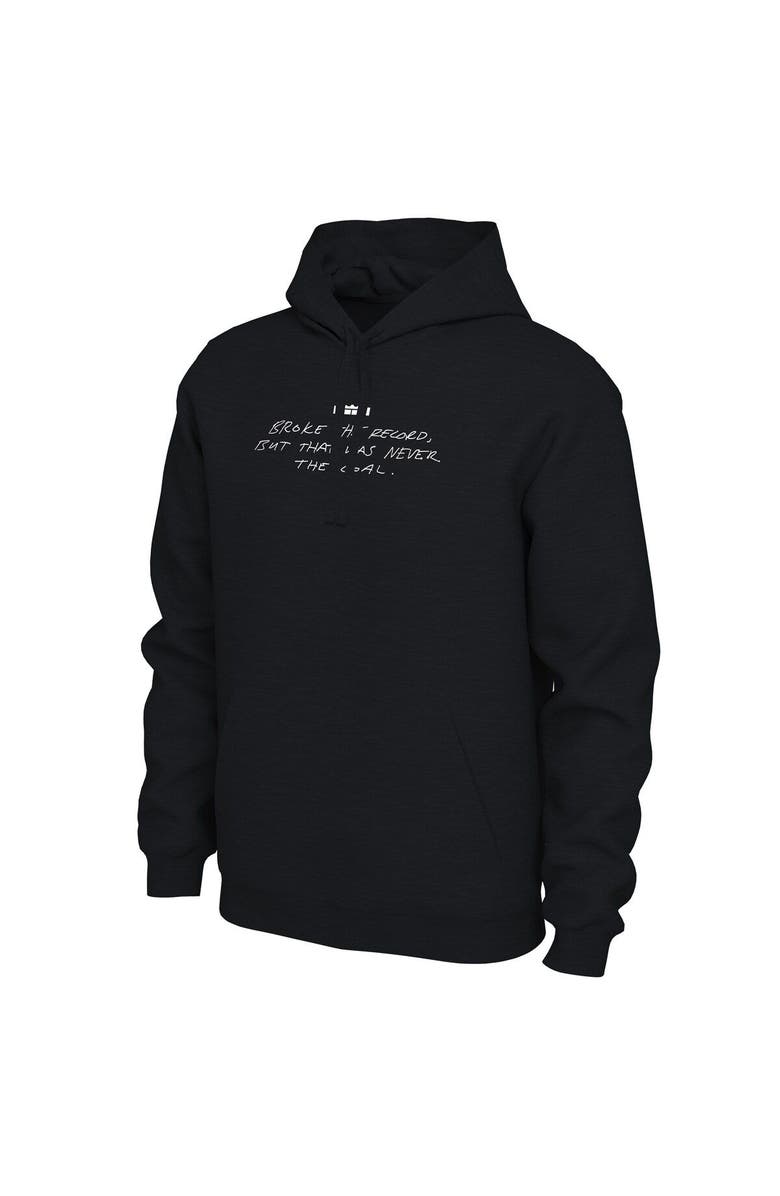 NIKE X LEBRON JAMES Men's Nike x LeBron James Black NBA All-Time Scoring Record Pullover Hoodie, Alternate, color, 