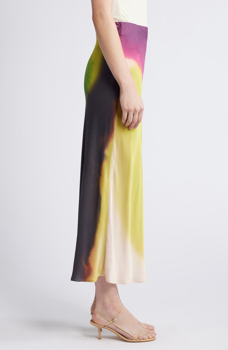 & Other Stories Ombré Satin Maxi Skirt, Alternate, color, 