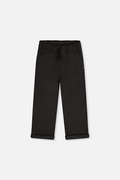 Stretch Twill Elastic Waist Side Pocket Pants (toddler, Little Kid & Big Kid)