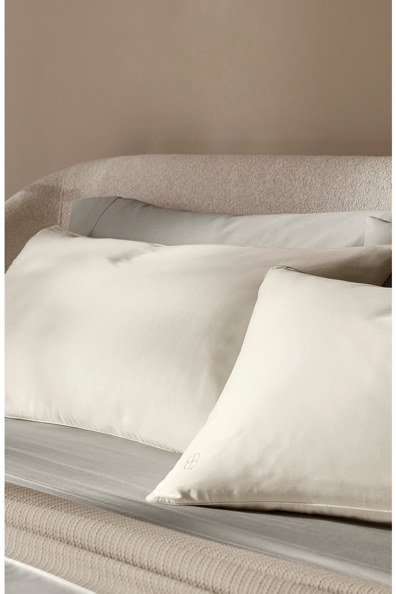 Signature Piped Edge Duvet Set, Alternate, color, CREAM/ CREAM