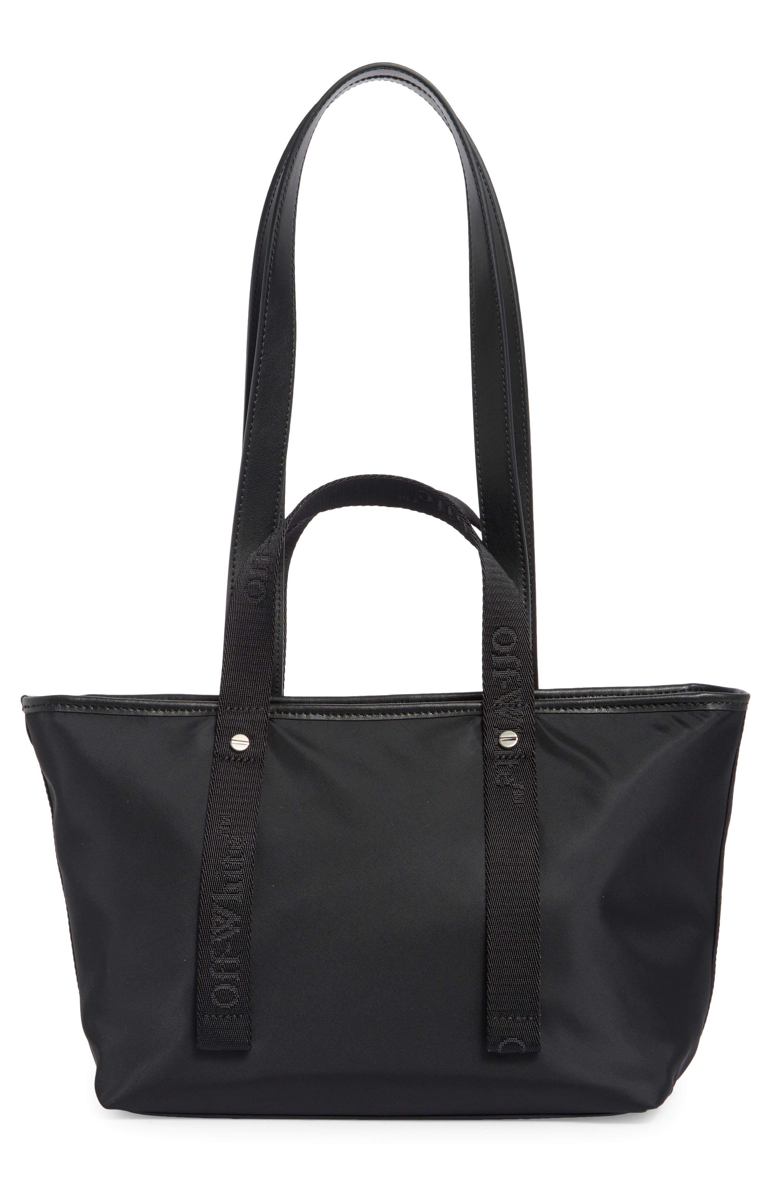 Off-White Small Classic Day Off Tote, Alternate, color, Black