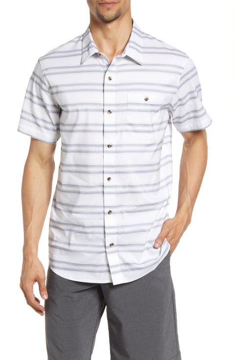 Aiden Stripe Short Sleeve Button-Up Shirt