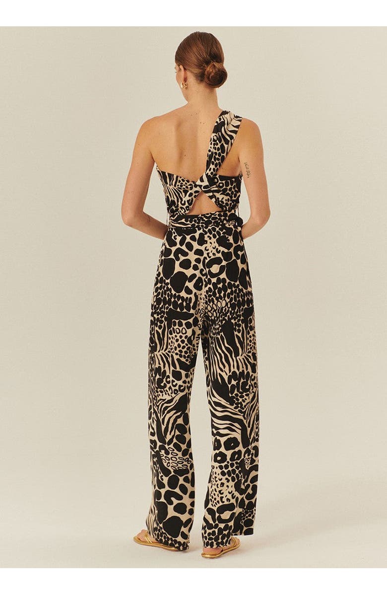 Exquise Katalina Jumpsuit With Belt, Alternate, color, Black