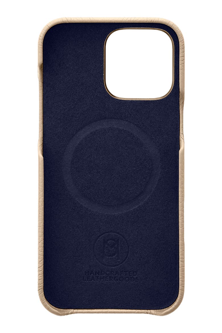 Leather Phone Case iPhone 16 Pro Max, Alternate, color, Saharan Nude