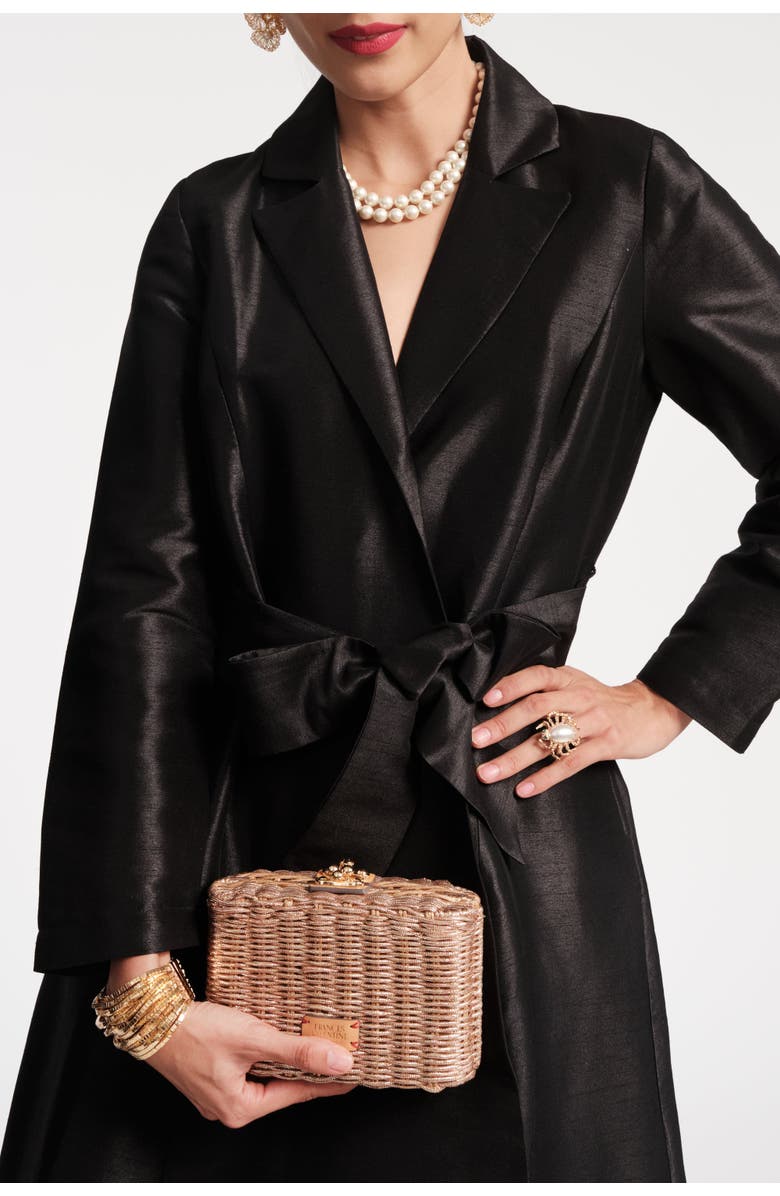 Frances Valentine Lucille Wrap Dress Solid, Alternate, color, 