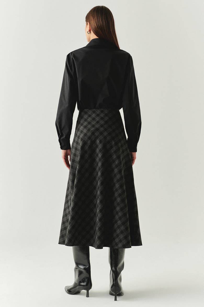 Scarlette A Line Skirt, Alternate, color, ANTHRACITE