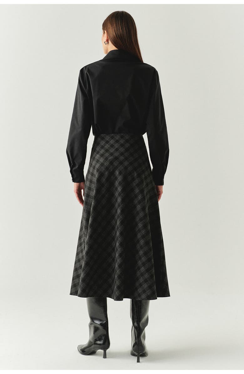 Exquise Scarlette A Line Skirt, Alternate, color, Anthracite