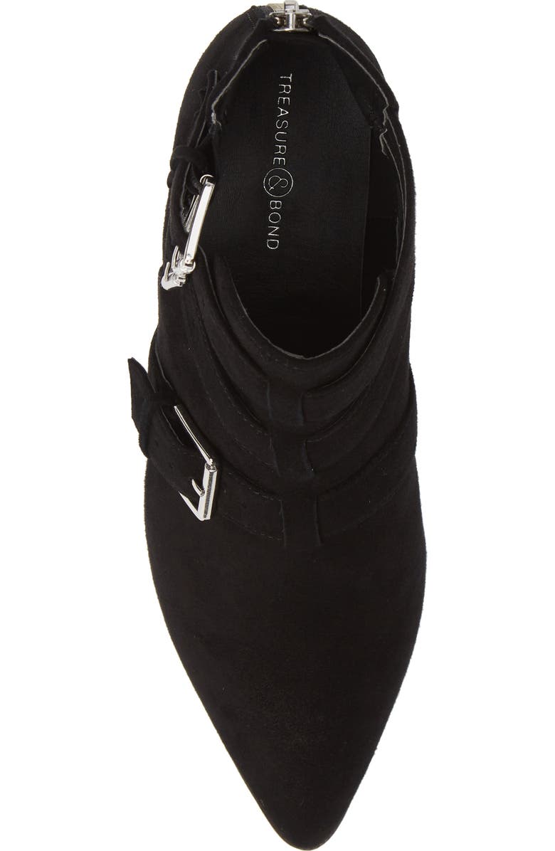 Treasure & Bond Walk Buckle Strap Bootie, Alternate, color,