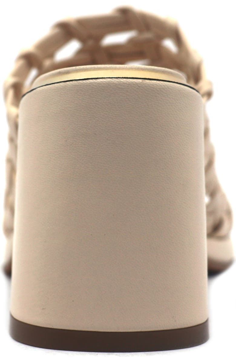 Kenneth Cole Solara Slide Sandal, Alternate, color, Cream Leather