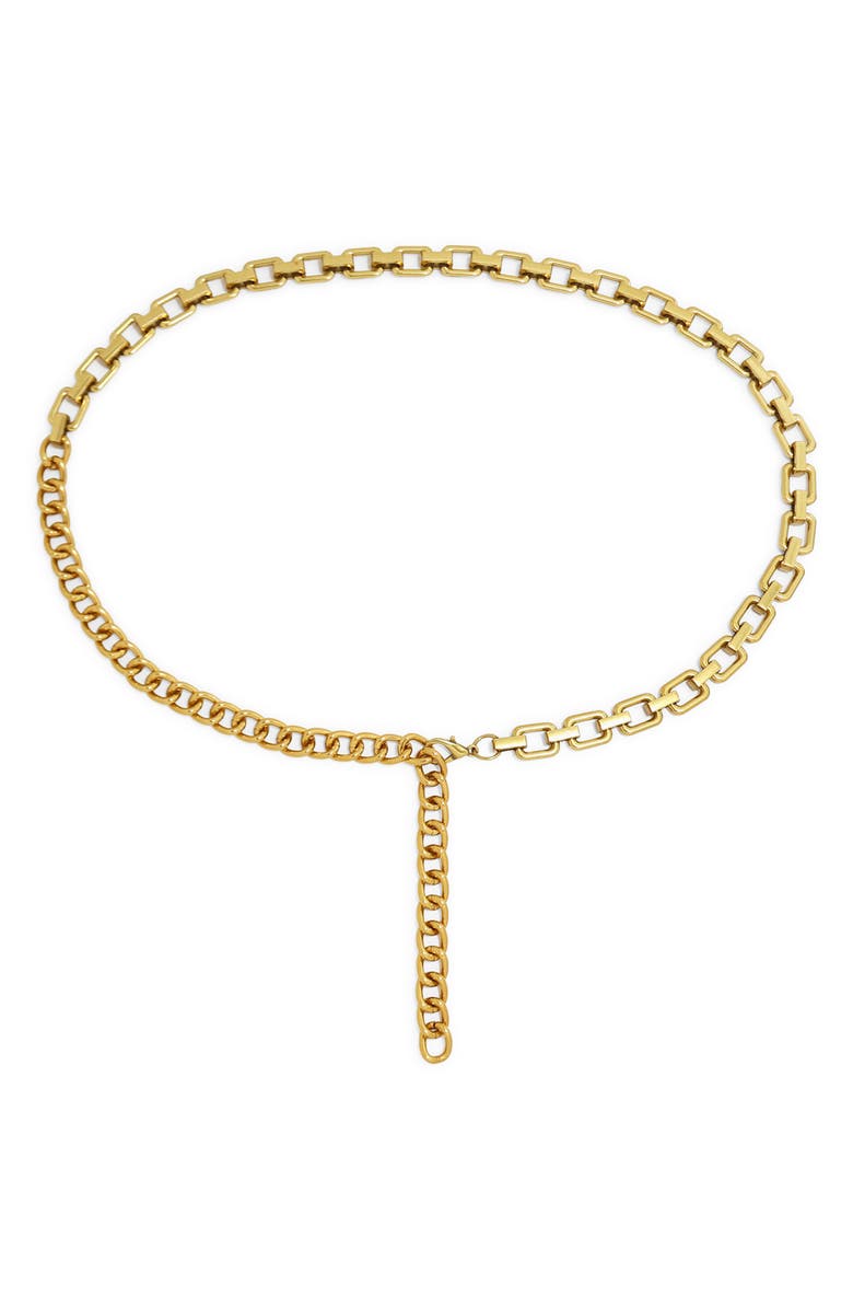 Petit Moments Trini Chain Belt, Main, color, Gold