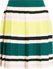 Marimekko Runous Helvi Stripe Pleated Knit Skirt
