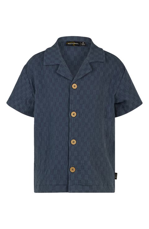Kids' Textured Short Sleeve Shirt