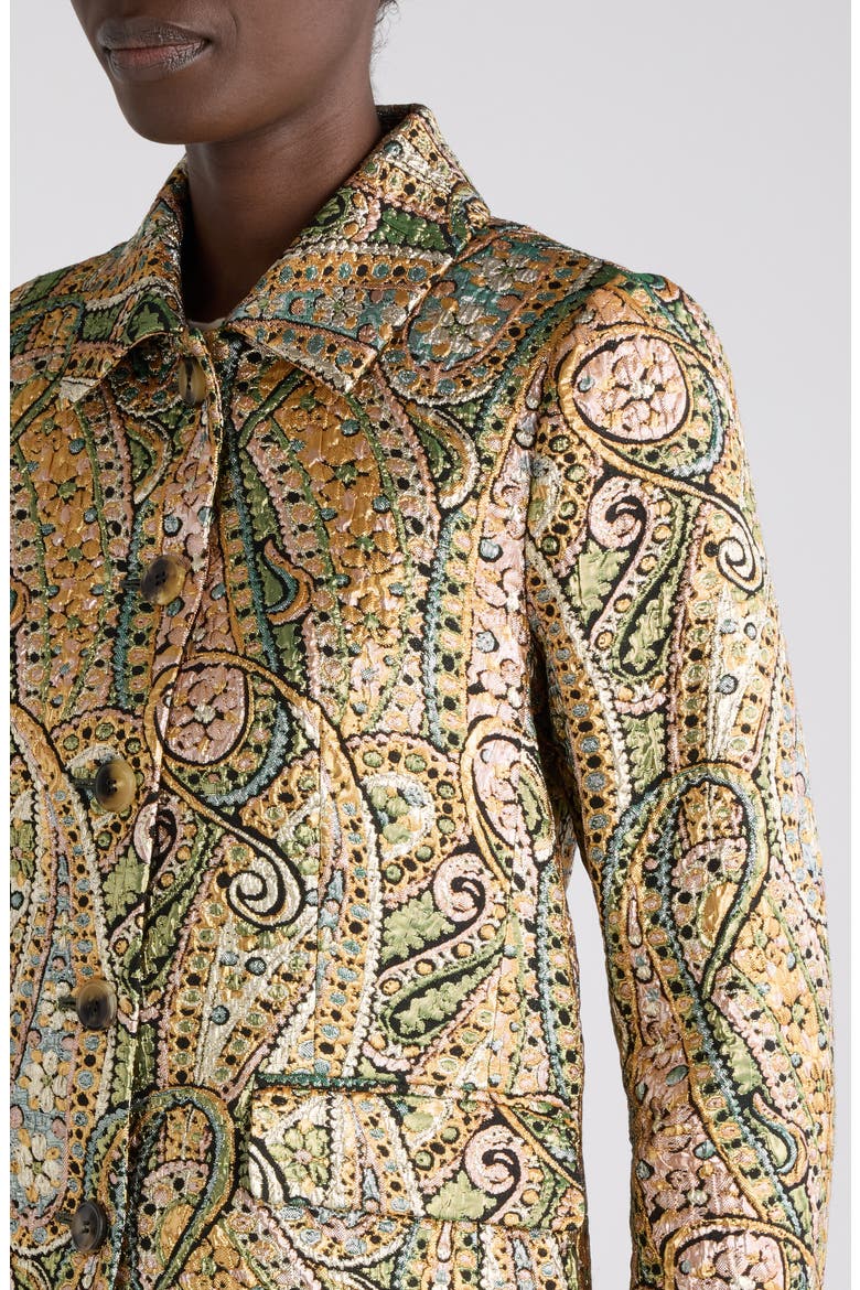 Bettsy Paisley Jacquard Jacket, Alternate, color, MULTI