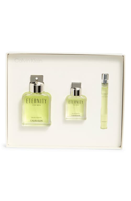Calvin Klein Eternity Eau De Toilette Set In Transparent