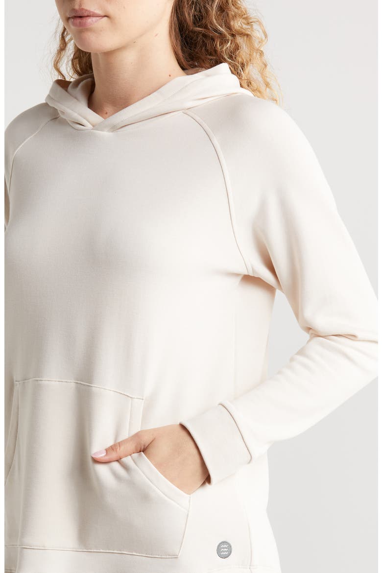 Lightweight Fleece Hoodie, Alternate, color, STONE