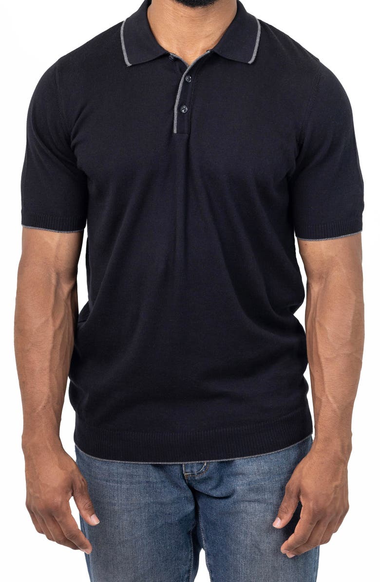 VELLAPAIS Marlight Cotton Polo, Main, color, 