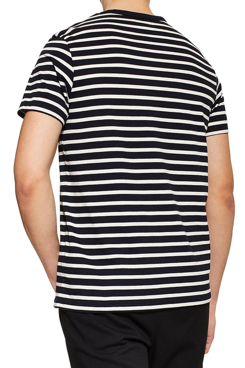 Harry Stripe T-Shirt, Alternate, color, NAVY MULTI