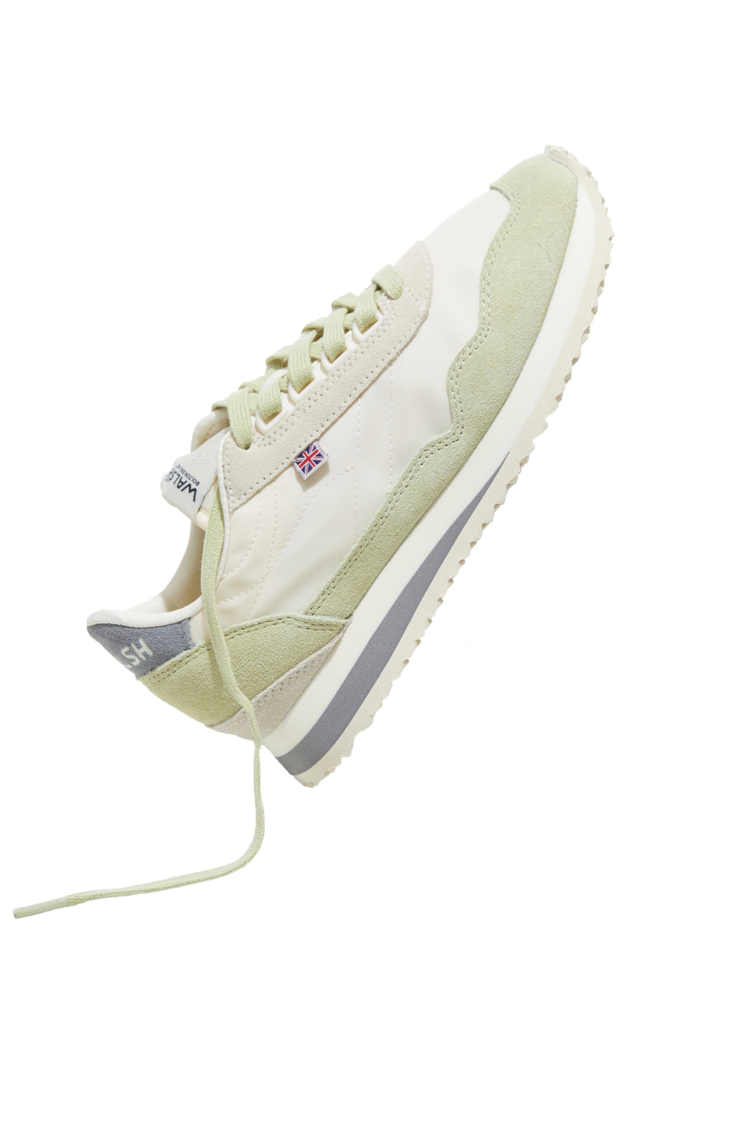 WALSH Ensign Lite Sneakers, Alternate, color, Mindaro/Ecru