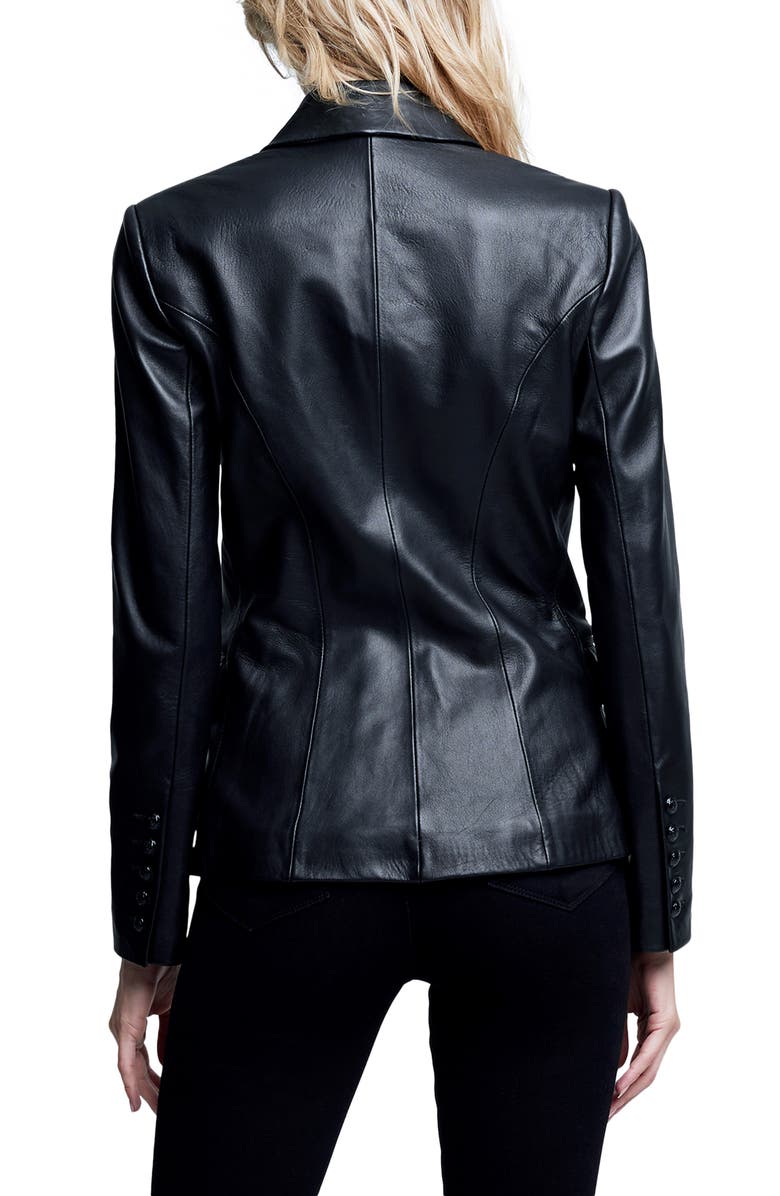 L'AGENCE Kenzie Double Breasted Blazer, Alternate, color,