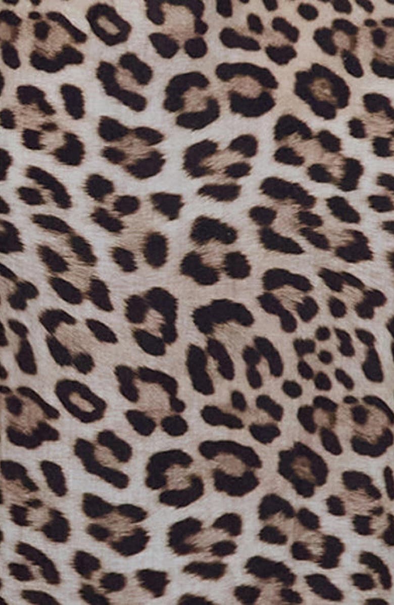 Lords of Harlech Leopard Womens Shirt Dress, Alternate, color, Leopard Brown