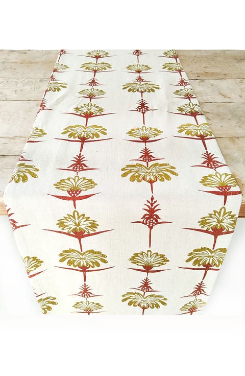 Tropical Garden Table Runner