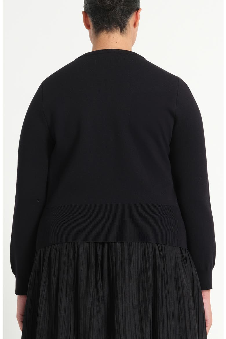 Jasmine Cardigan, Alternate, color, BLACK
