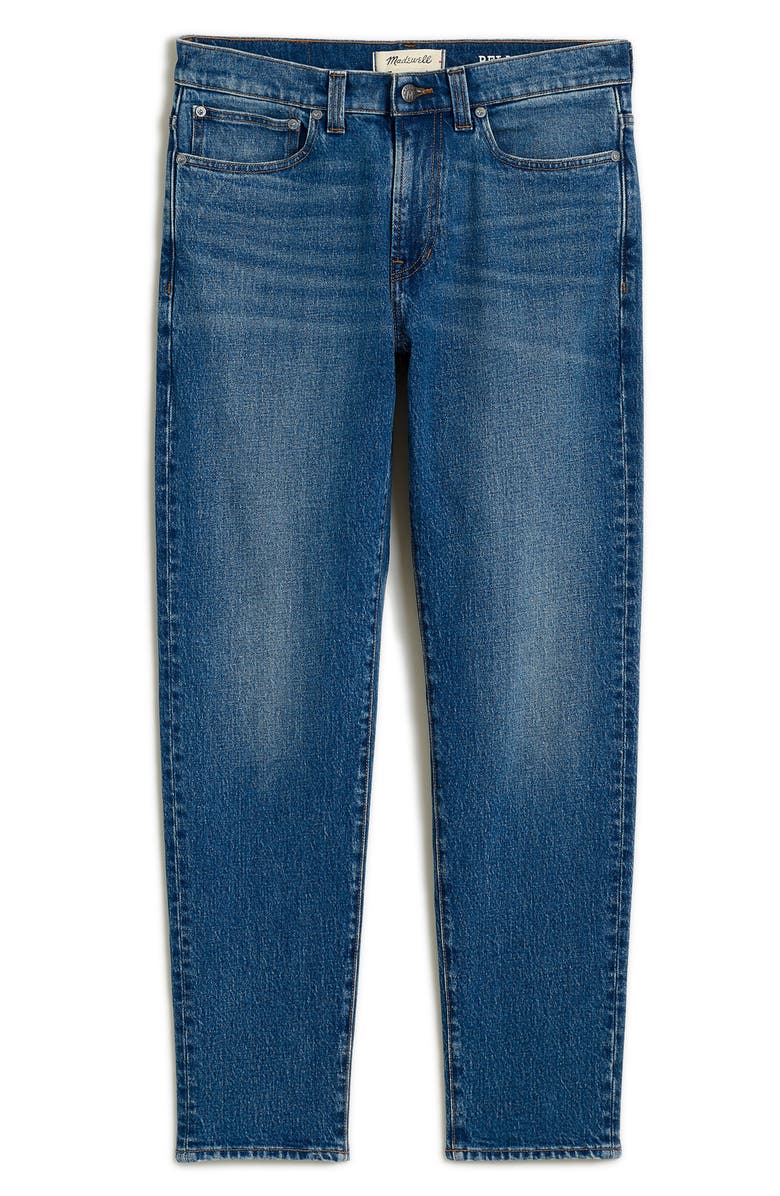 Madewell Relaxed Taper Jeans, Alternate, color, Banwell Wash