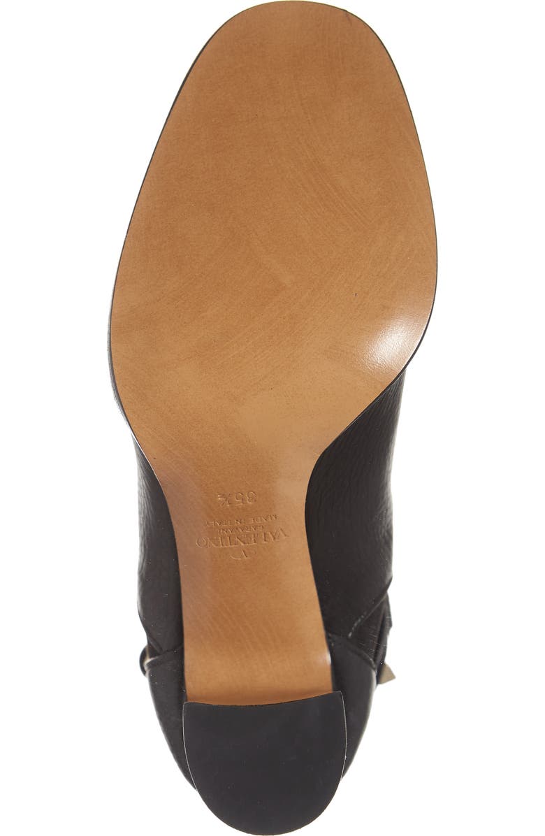 Valentino Garavani Beatle Rockstud Wrap Bootie, Alternate, color,