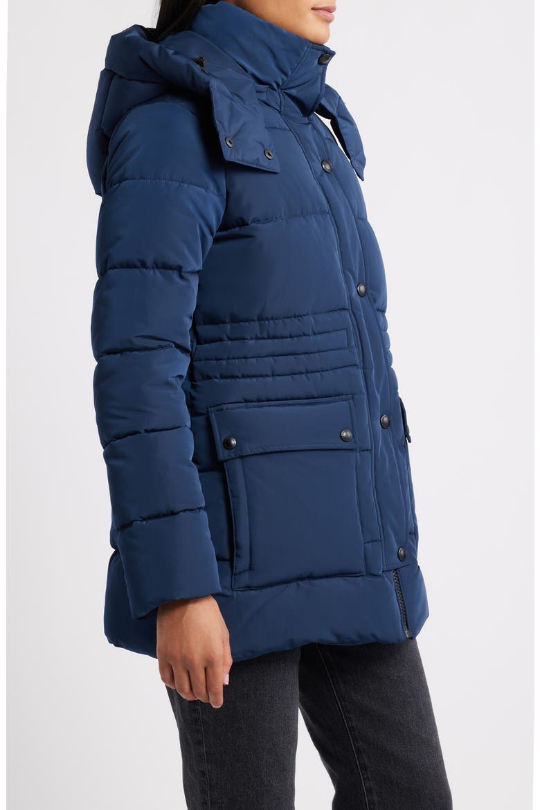 Parka with Removable Hood, Alternate, color, NAVY