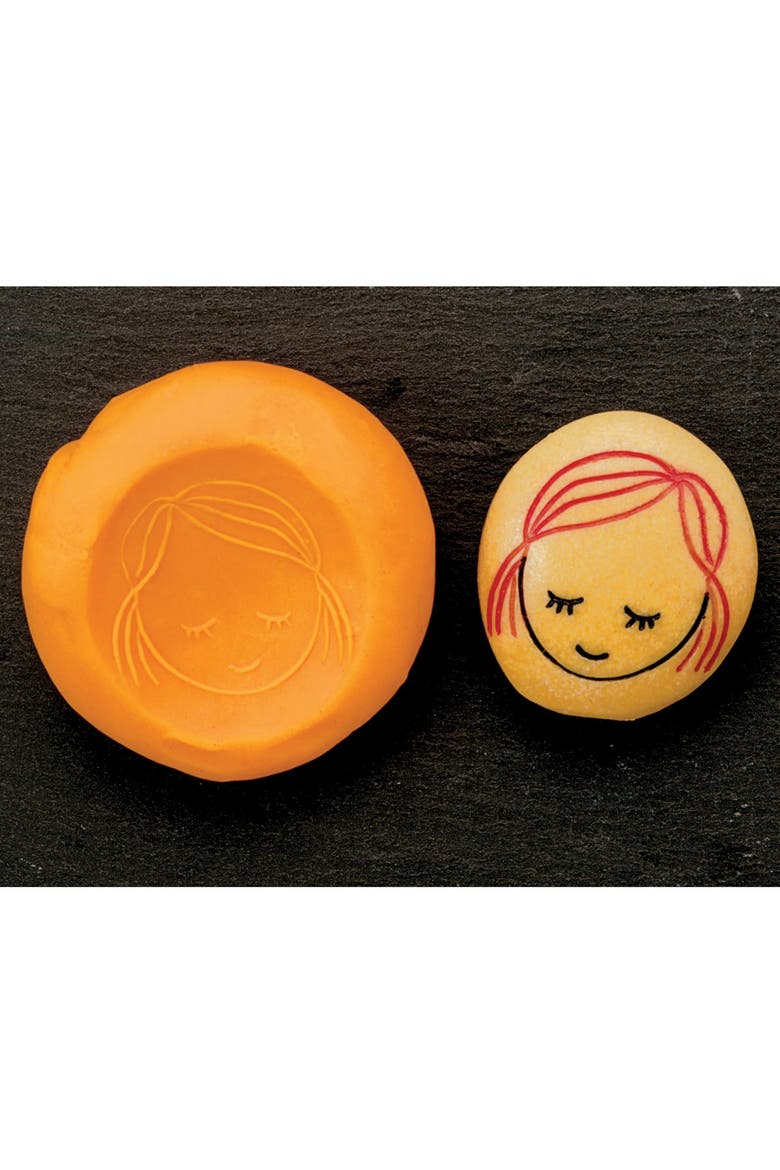 Emotions Dough Rollers & Tactile Emotion Stones, Alternate, color, Brown