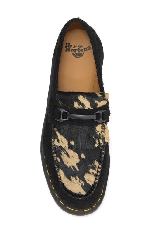 Dr. Martens' Dr. Martens Adrian Kiltie Fringe Bit Loafer In Black Black And Beige