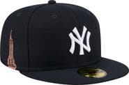 New Era Men's New Era Navy New York Yankees Run Mascot 59FIFTY Fitted Hat