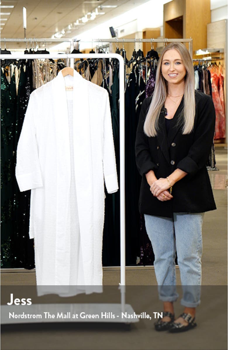 Swiss Dot Cotton Robe, sales video thumbnail