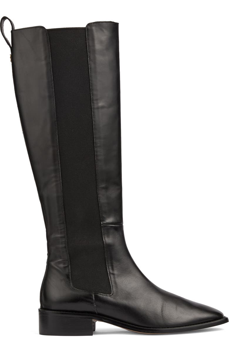 LK Bennett Zara Knee High Boot, Alternate, color, Black
