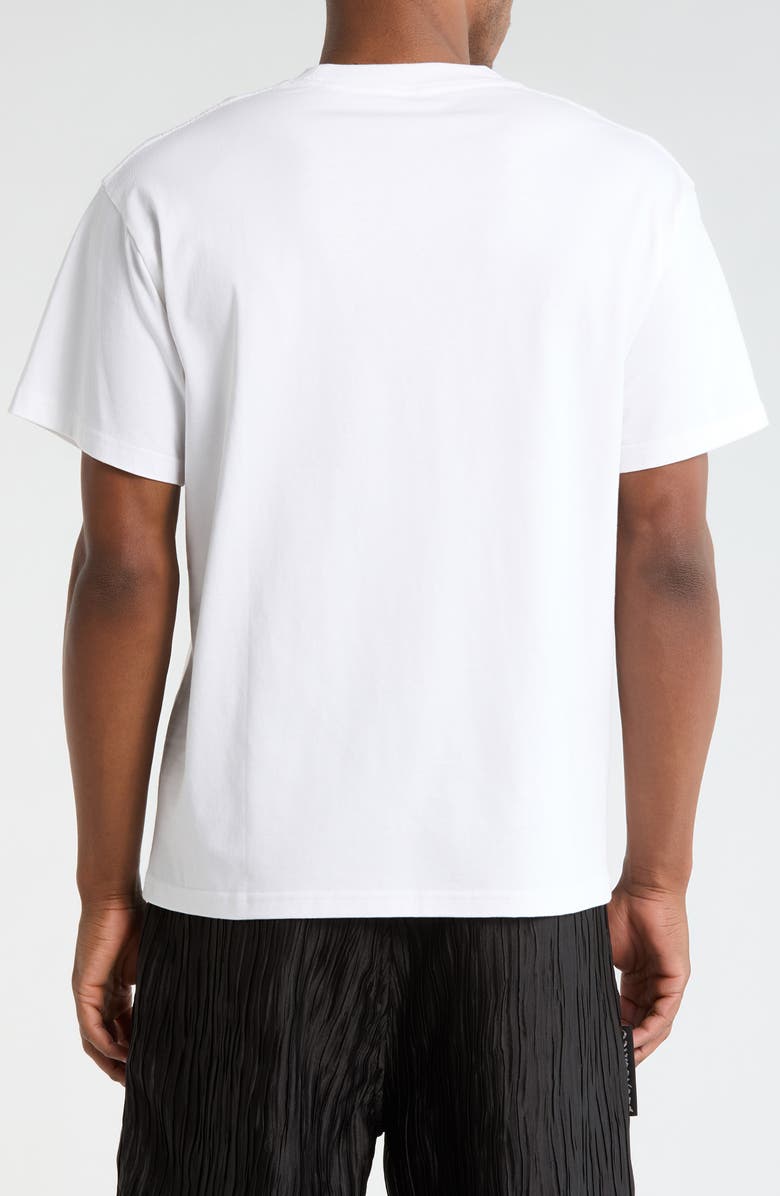 PLEASURES Wounded Graphic Print T-Shirt, Alternate, color, White