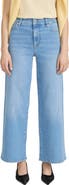 FRAME Le Pixie High Waist Slim Palazzo Jeans