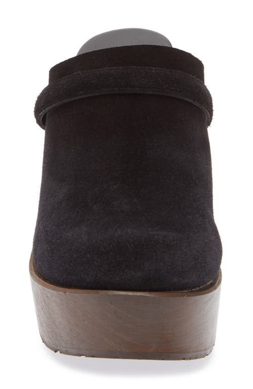 Pedro Garcia Della Platform Clog In Black