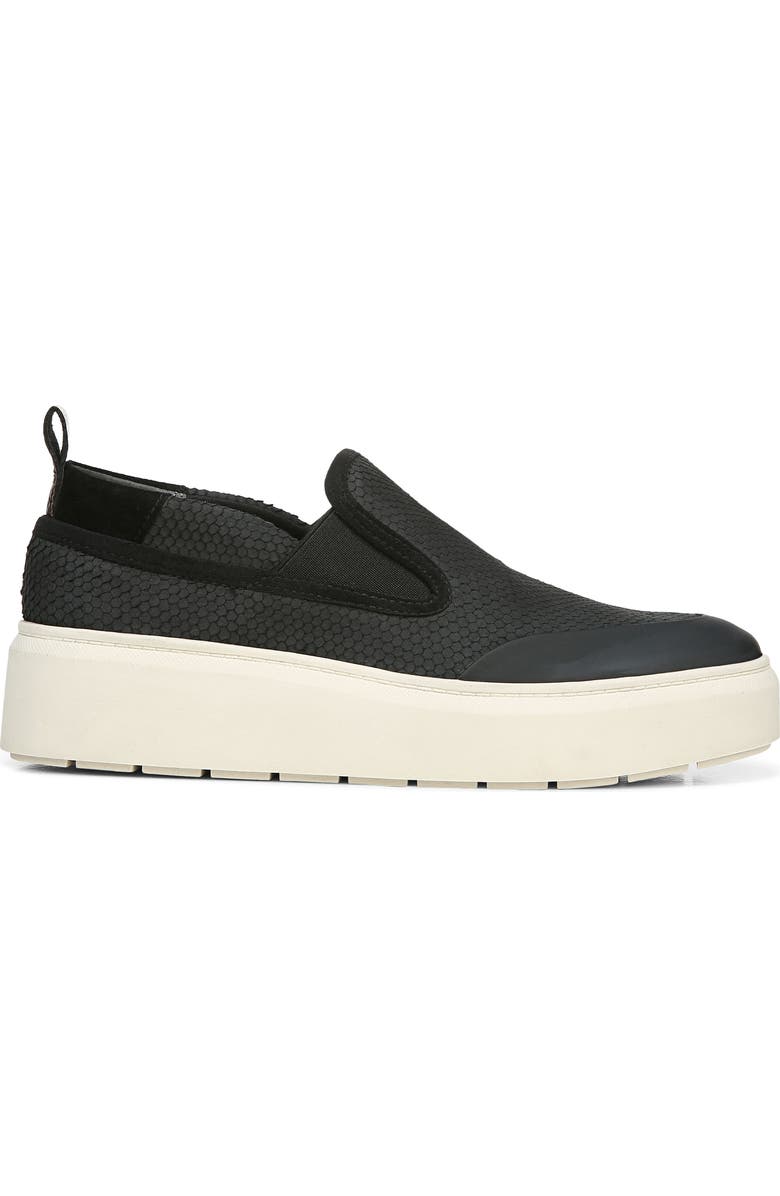 Franco Sarto Lazer Snake Embossed Platform Sneaker, Alternate, color,