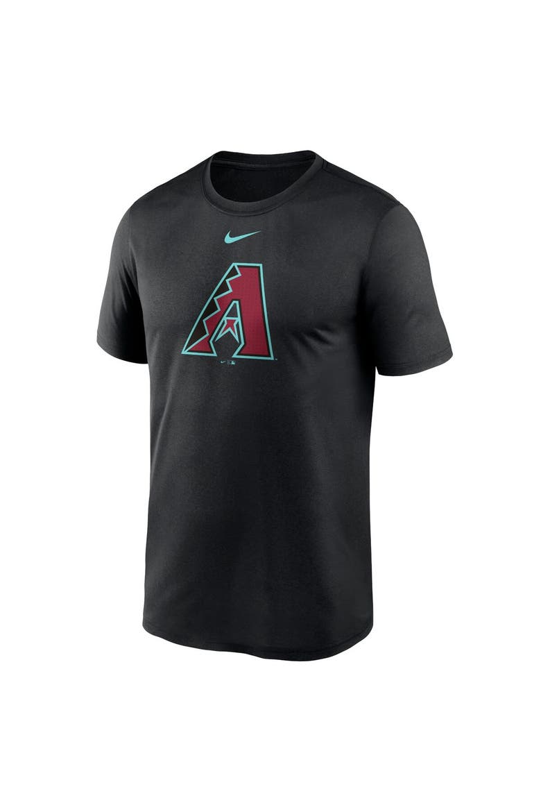 Men's Nike  Black Arizona Diamondbacks Legend Fuse Large Logo Performance T-Shirt, Alternate, color, Black