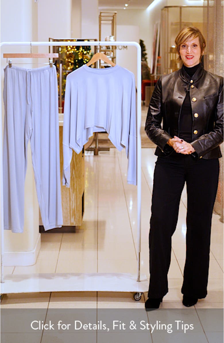 Crop Top & Pants Pajamas, sales video thumbnail