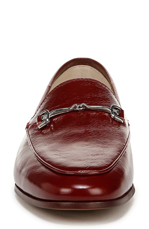 Sam Edelman Loraine Bit Loafer In Cabernet Red