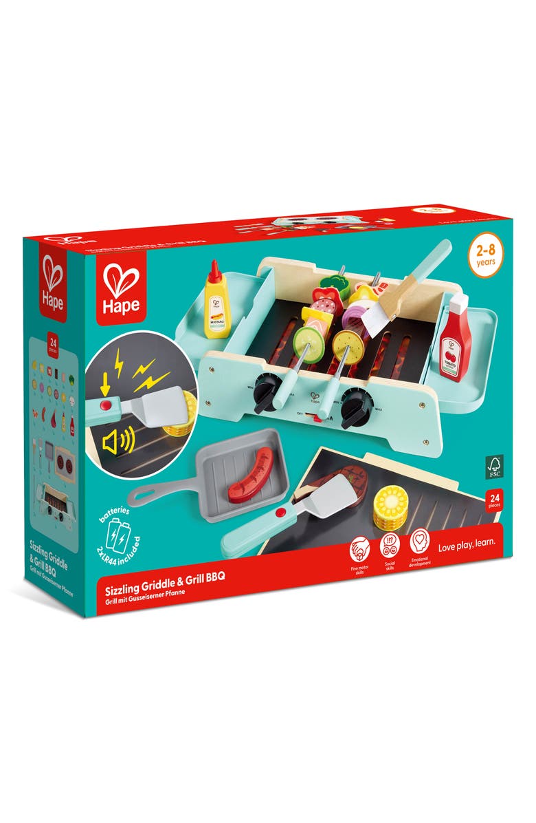 Hape Sizzling Griddle & Grill Play Set, Alternate, color,