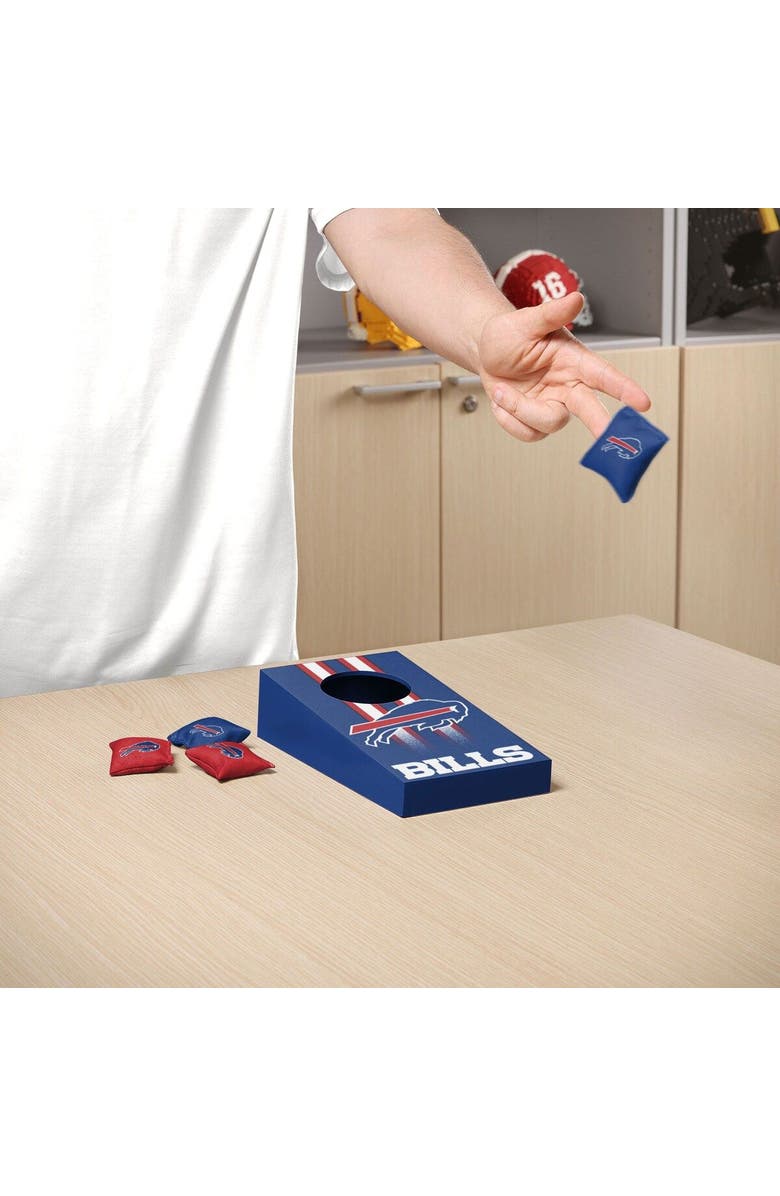 FOCO Buffalo Bills Tabletop Cornhole Set, Alternate, color, 