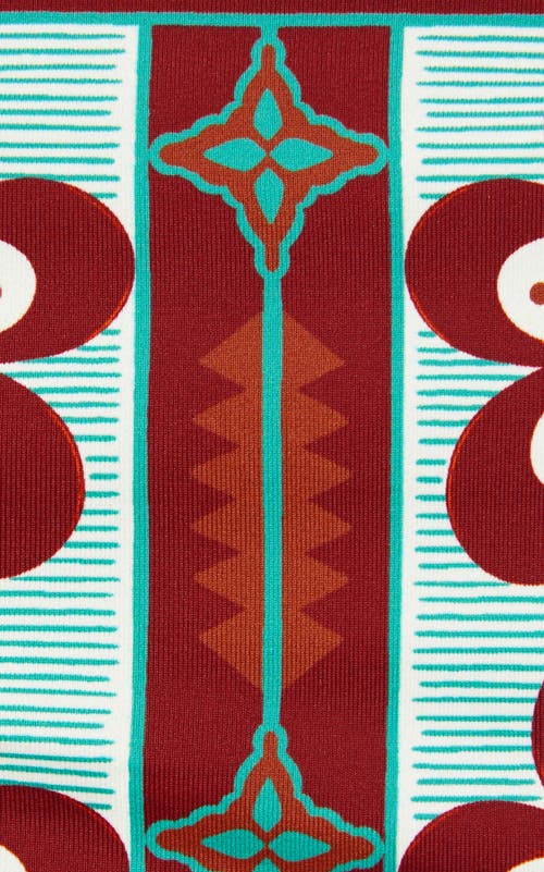 La Doublej Boy Brief Pagoda Placée Rust In Multi
